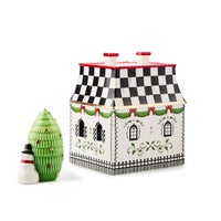 Holly Village Illuminated Ceramic Villa