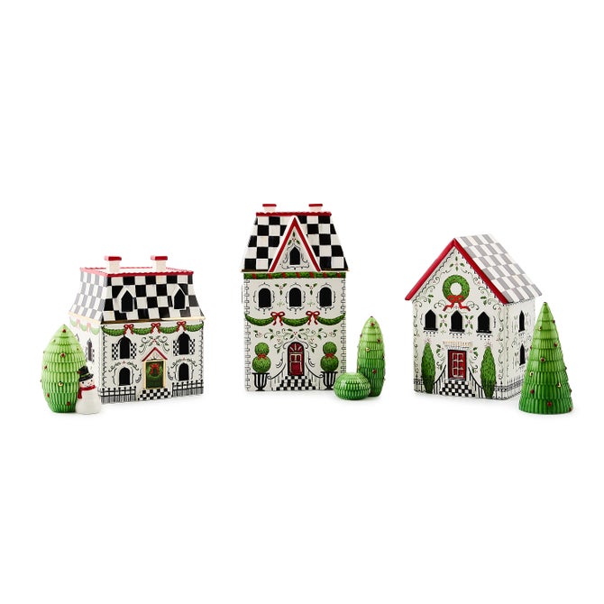 Holly Village Illuminated Ceramic Villa image number 2