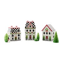 Holly Village Illuminated Ceramic Cottage