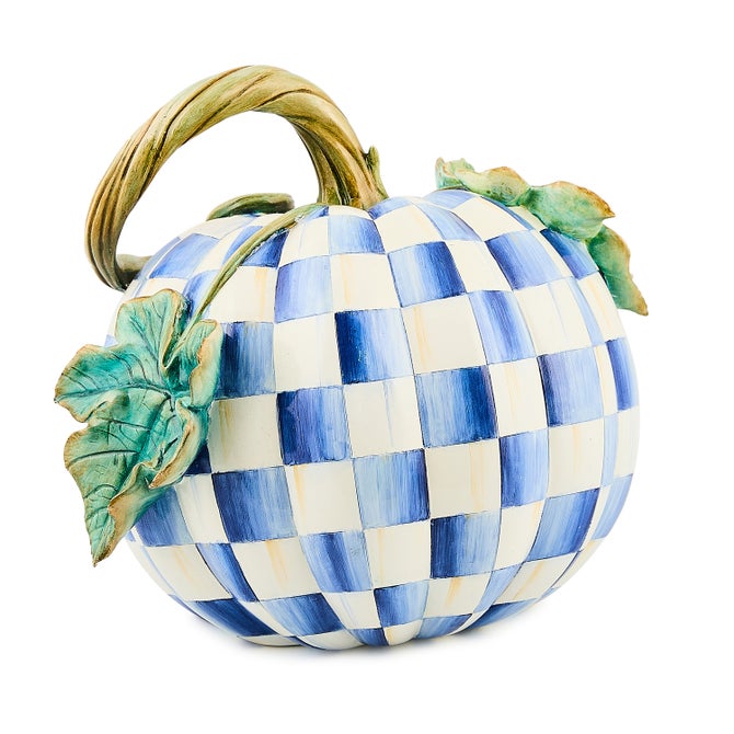 Royal Check Twisted Stem Pumpkin image number 1