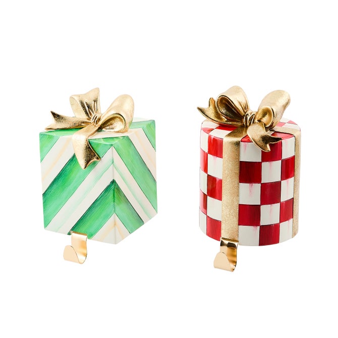 Check It Out Gift Stocking Holders, Set of 2 image number 0