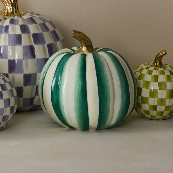 Emerald Stripe Medium Pumpkin image number 3
