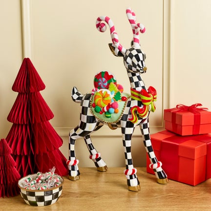 Confetti Christmas Standing Deer