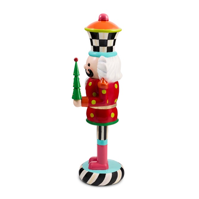 Confetti Christmas Resin Nutcracker image number 3