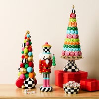 Confetti Christmas Resin Nutcracker