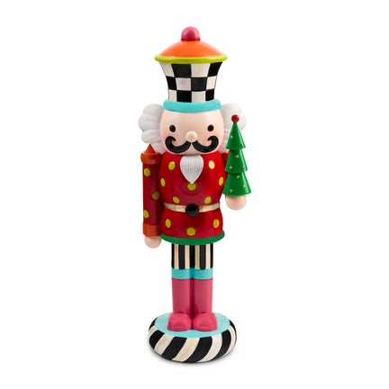 Confetti Christmas Resin Nutcracker