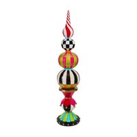 Confetti Christmas Trophy Finial