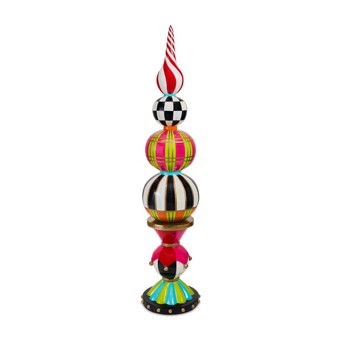Confetti Christmas Trophy Finial image number 1