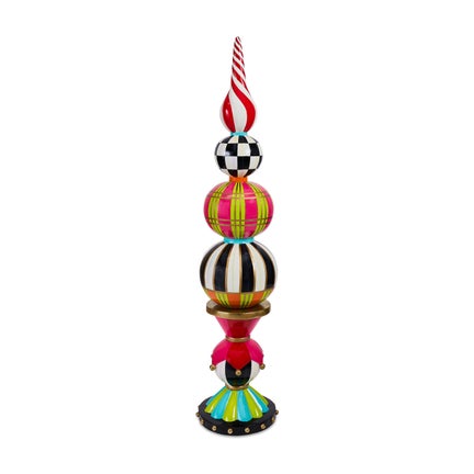 Confetti Christmas Trophy Finial