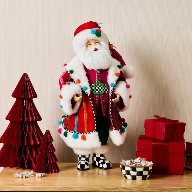 Confetti Christmas Fabric Santa image number 1