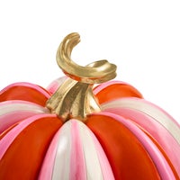 Glam 'o' ween Fairytale Stripe Pumpkin