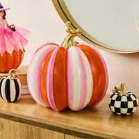Glam 'o' ween Fairytale Stripe Pumpkin