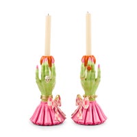 Glam 'o' ween Hand Candle Holders, Set of 2