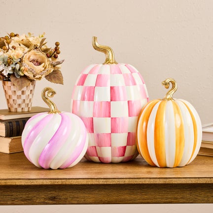 Glam 'o' ween Pumpkin Trio Centerpiece