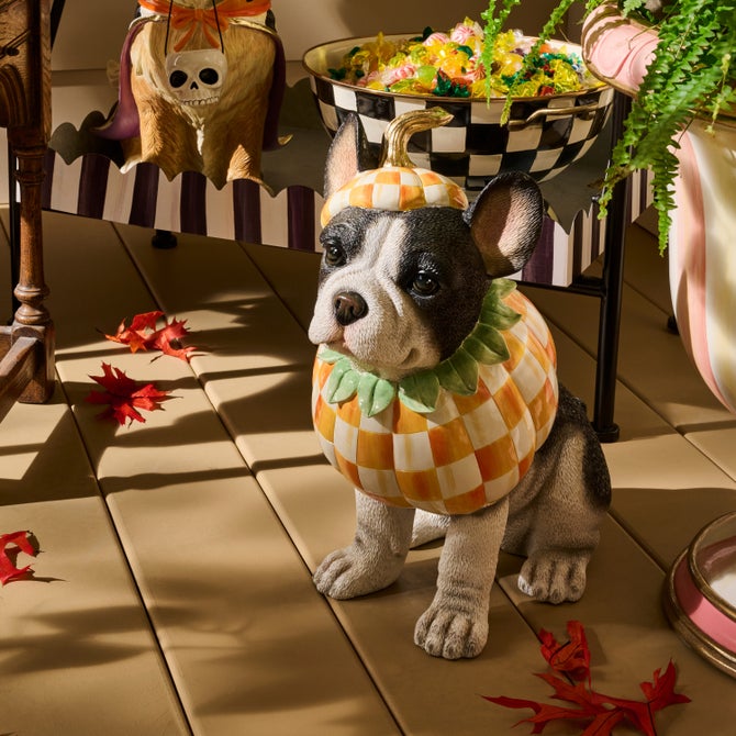 Trick or Treat Frenchie Dog Figurine image number 5