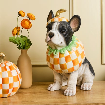 Trick or Treat Frenchie Dog Figurine