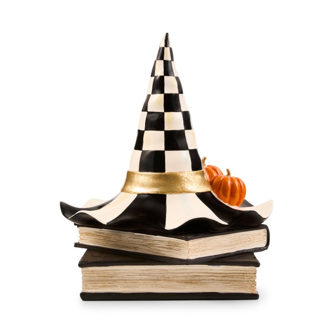Courtly Check Witch Hat on Books image number 2