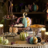 Whimsy Patchwork Medium Pumpkin