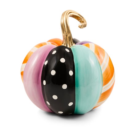 Whimsy Patchwork Medium Pumpkin