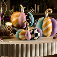 Whimsy Patchwork Small Squashed Pumpkin