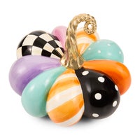 Whimsy Patchwork Small Squashed Pumpkin