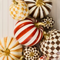 Paprika Stripe Medium Pumpkin