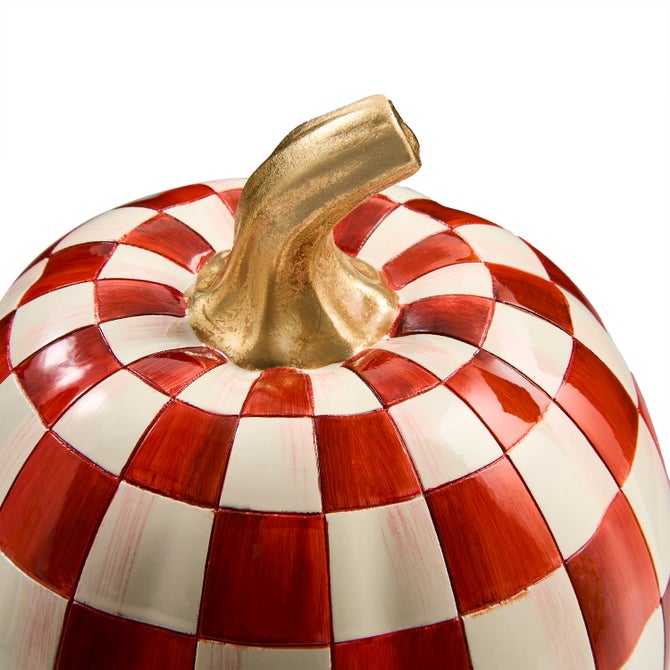 Paprika Check Small Pumpkin image number 2
