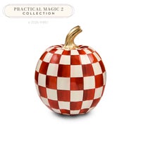 Paprika Check Small Pumpkin