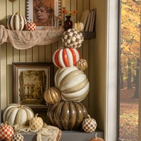 Harvest Glow Trophy Topiary