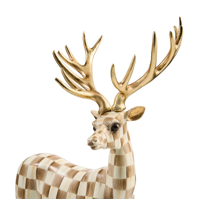 Mocha Check Standing Deer image number 2