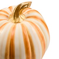 Amber Stripe Medium Pumpkin