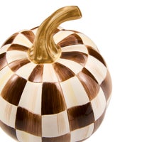 Chocolate Check Mini Pumpkin