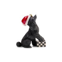 Holiday Poodle Dog Ornament