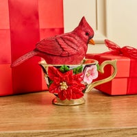 Cardinal in Teacup