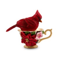 Cardinal in Teacup