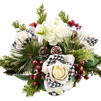 Courtly Check Winter Floral Arrangement