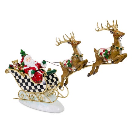 Illuminated Sleigh Ride & Reindeer