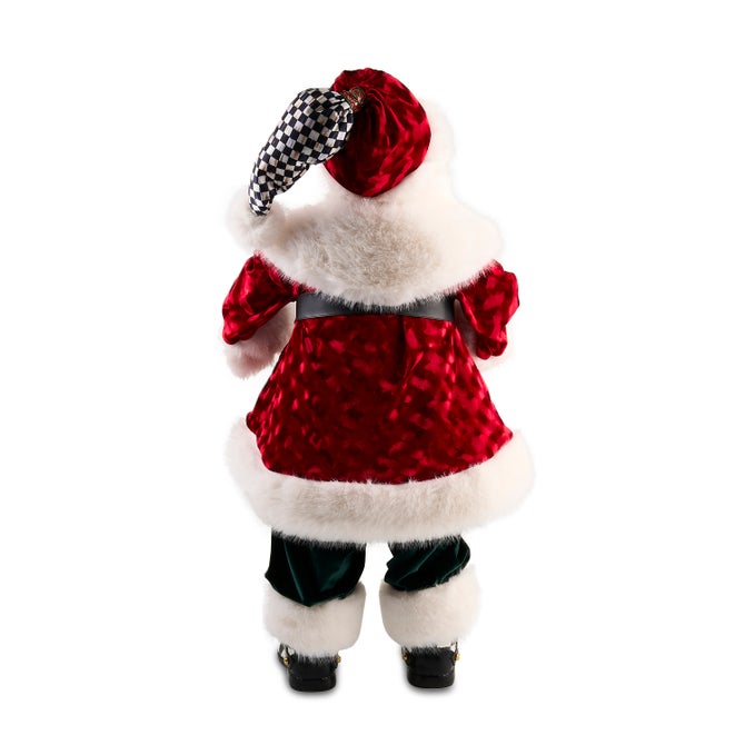 Animated Courtly Fabric Santa image number 2