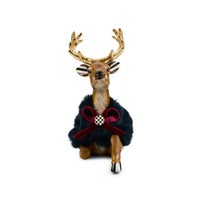 Timeless Tartan Resting Deer