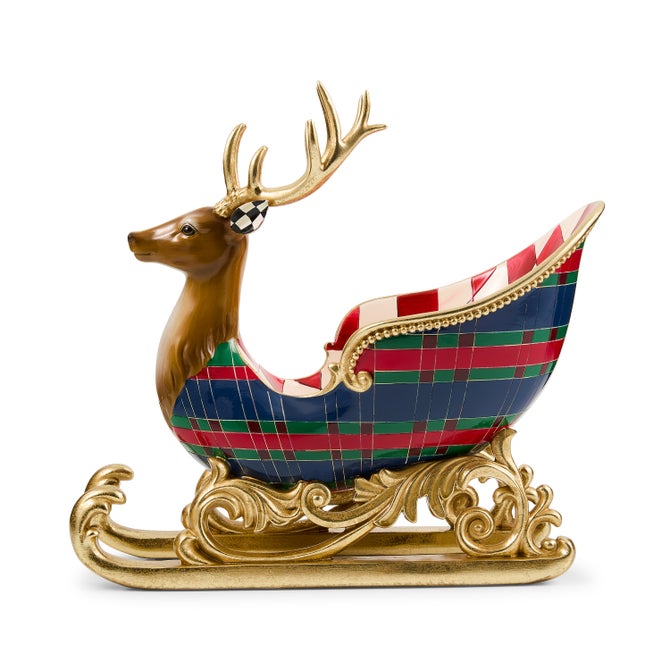 Timeless Tartan Deer Sleigh image number 2