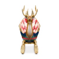 Timeless Tartan Deer Sleigh
