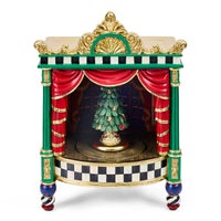 Timeless Tartan Nutcracker Stage Music Box