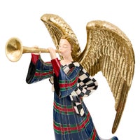 Timeless Tartan Angel Figurine