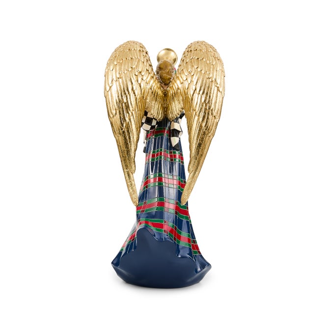 Timeless Tartan Angel Figurine image number 4