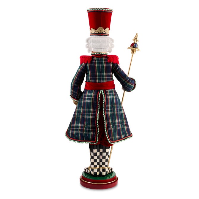 Timeless Tartan Fabric Nutcracker image number 2