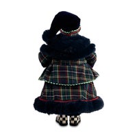 Timeless Tartan Fabric Santa