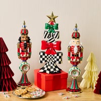 Timeless Tartan Resin Reflector Black Nutcracker