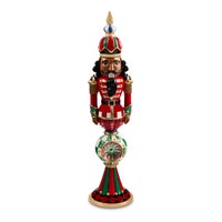 Timeless Tartan Resin Reflector Black Nutcracker