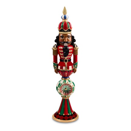 Timeless Tartan Resin Reflector Black Nutcracker
