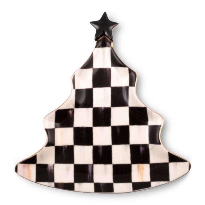 Courtly Check Tree Trinket Tray image number 0